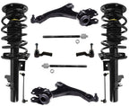 Front Struts Control Arms Tie Rods & Links For XC70 08-16 W/ Hydraulic Steering