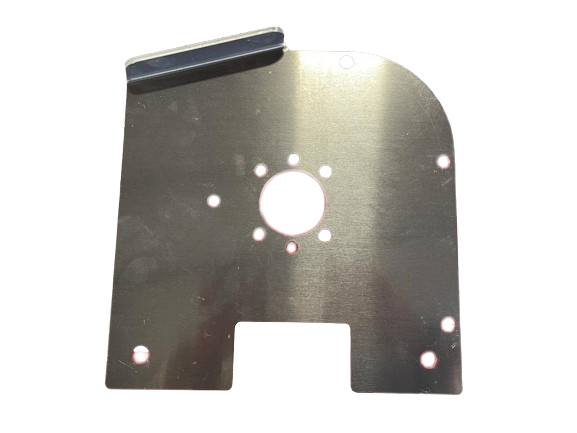 ALUMINUM SMOOTH FRONT H-D WIND DEFLECTOR MOUTING BRACKET
