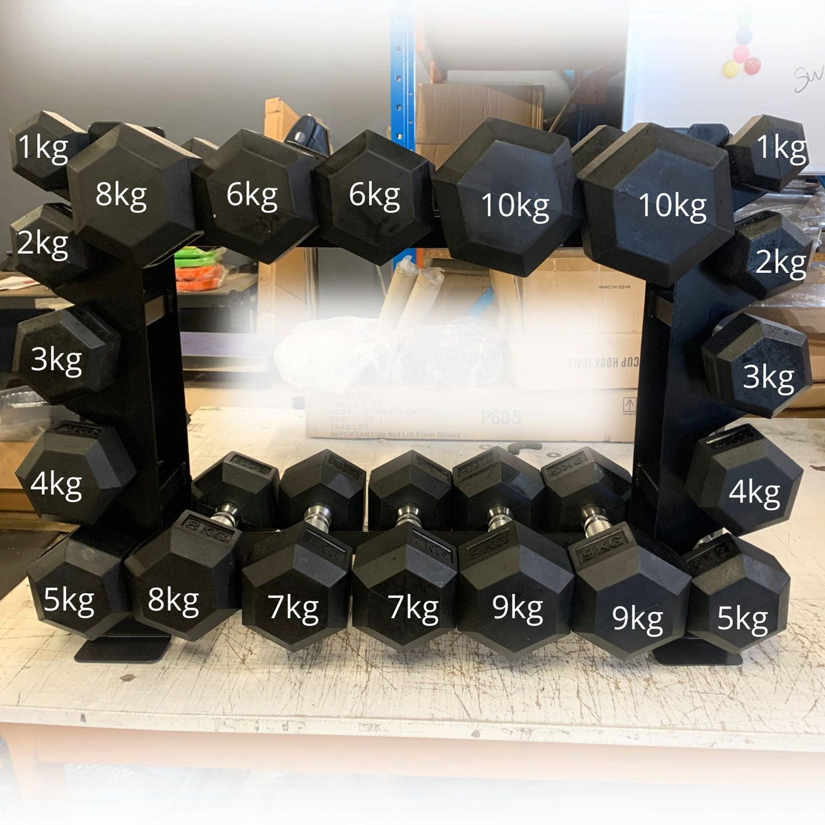 Muscle Motion Compact Dumbbell Rack