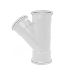 110mm Soil 45° Branch (Triple Socket)