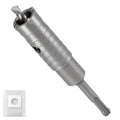 Professional 1-3/16" (30mm) Concrete Hole Saw 110mm SDS Plus & Dust Bag - size: 1-3/16" (30mm)