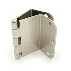3.5 Inch Swing Clear Offset Door Hinge (5/8" Radius, Satin Nickel) - color: Satin Nickel, size: 5/8" Radius