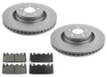 Frt Coated Disc Brake Rotors Brake Pads for Ford Mustang GT 4 Piston 352MM 24-25