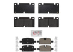 Front & Rear AME Ceramic Disc Brake Pads for Chevrolet Colorado 2023 2024 2025
