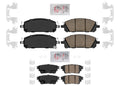 Front & Rear Ceramic Brake Pads for Front Wheel Drive Nissan Ariya 350MM 23-24