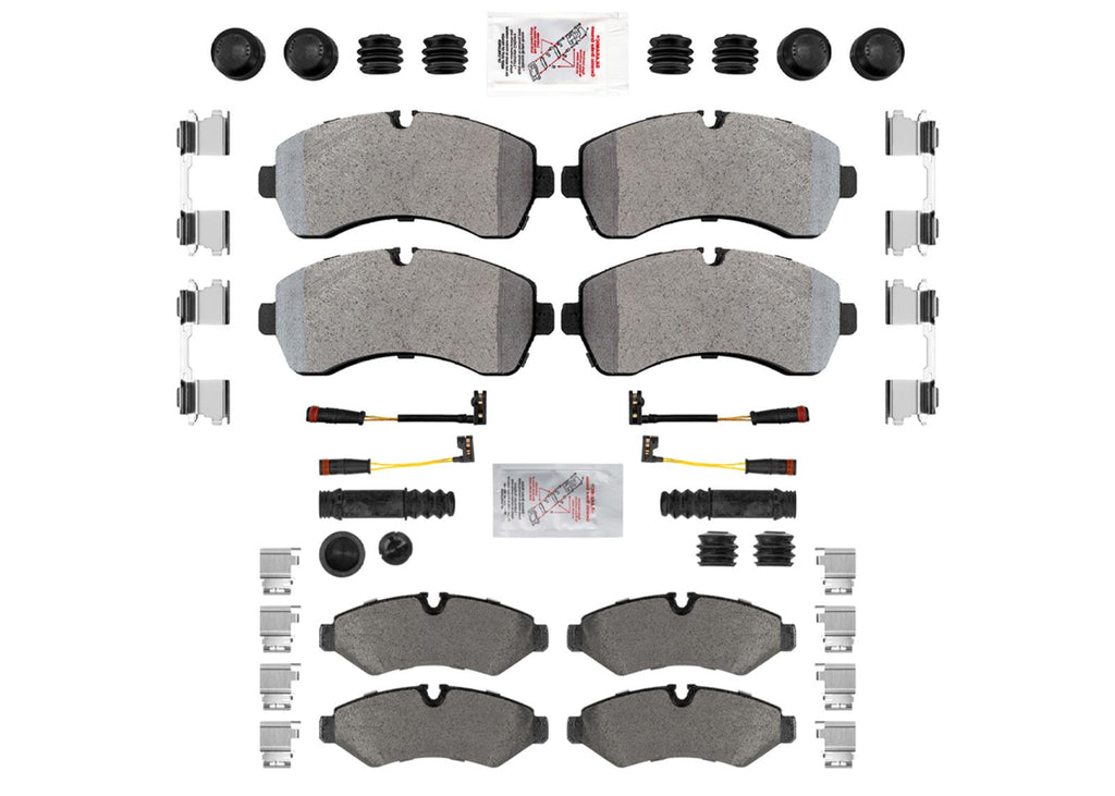 Disc Brake Pads for Sprinter 2500 3500 2019-2023 Electric Parking Solid Rear