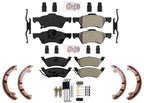 Front & Rear Disc Brake Pads & Shoes for Chrysler Town & Country 2001-2007
