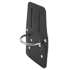 Klein Tools 5456 Leather Hammer Holder with Slotted Connection and Metal Ring - color: Black, size: Pack of 1