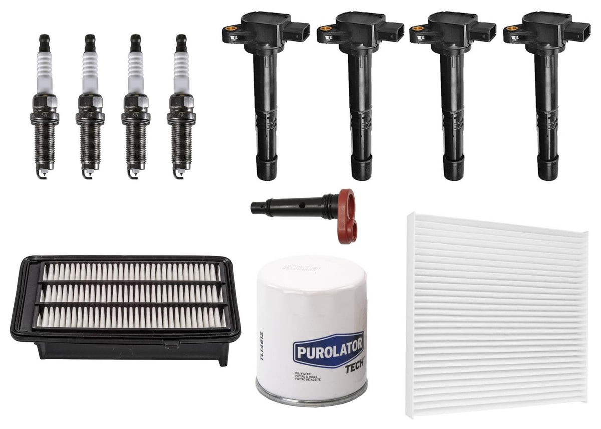 Direct Ignition Coil Spark Plugs Air Filter for Honda CR-V CRV 2017-2019 1.5L