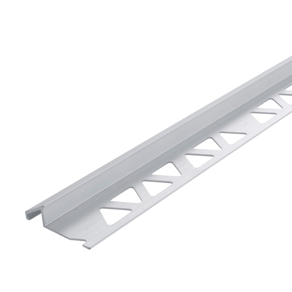 3/8 in. x 96 in. Aluminum Tile Reducer