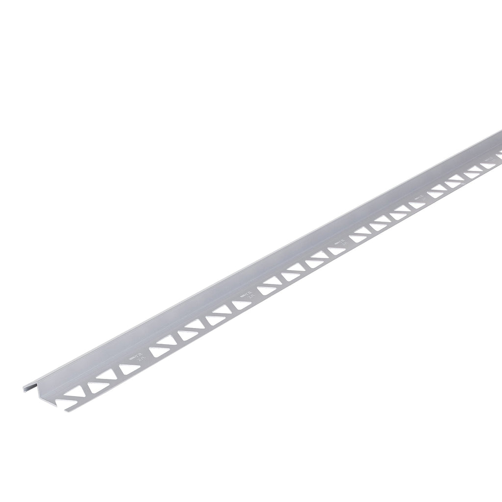 1/2in. x 96 in. Satin Clear Anodized Aluminum Tile Reducer