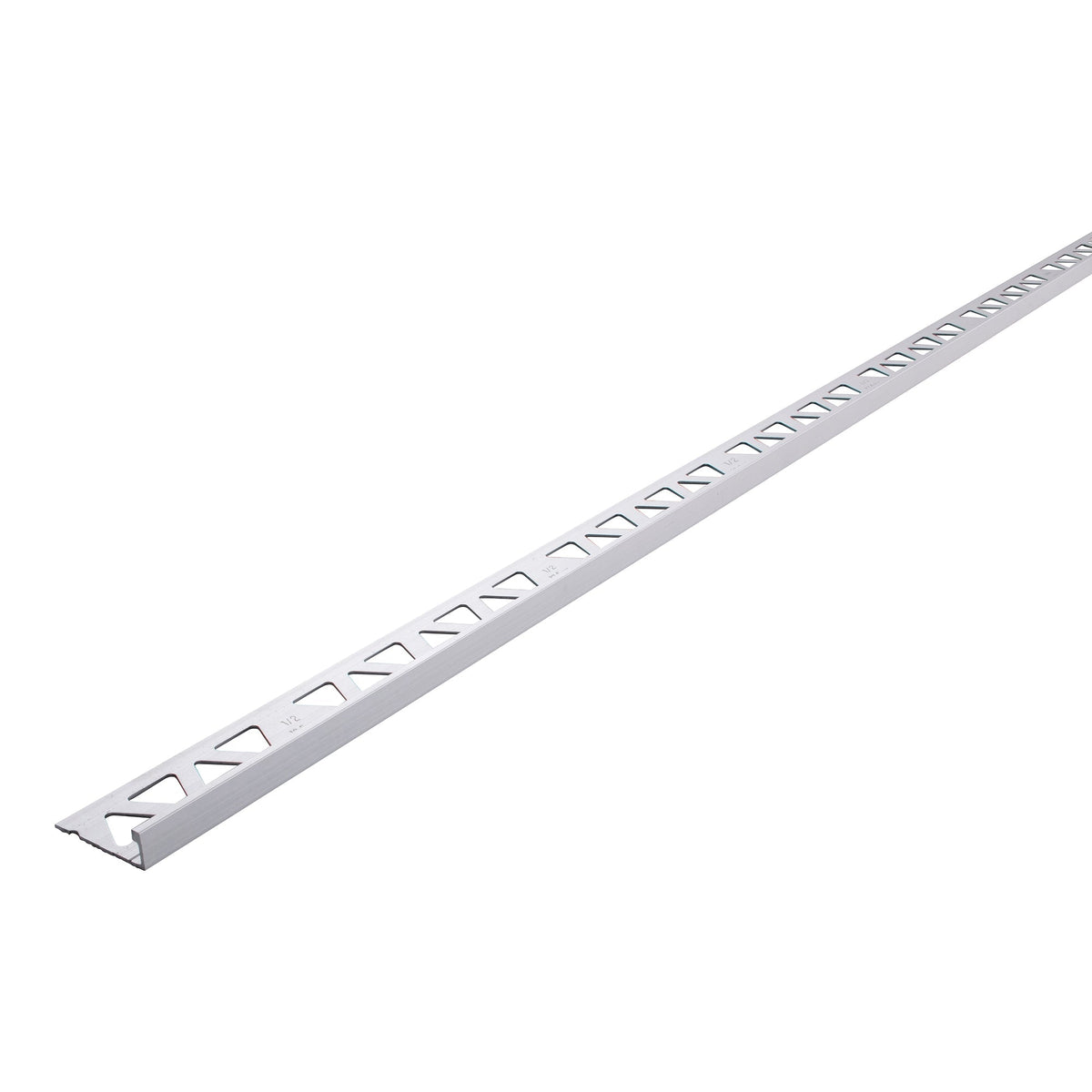 1/2 in. x 96 in. Aluminum Tile Edge