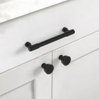 Asidrama Matte Black Kitchen Cabinet Pulls,5 Inch,10 Pack - color: Matte Black, size: 5" Hole Center