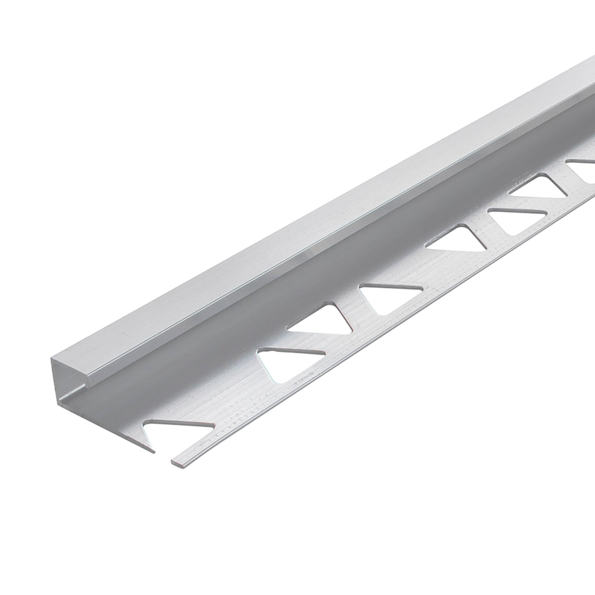 3/8 in. x 96 in. Aluminum Bullnose-Square