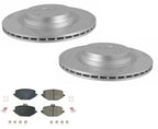 Rear Brake Rotors & EPS Brake Pads For GLE350 4Matic AMG Rear 345 MM 2020-2023