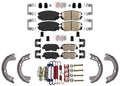 Front & Rear Disc Brake Pads Parking Shoes for Hyundai Azera 2010 2011