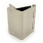 3.5 Inch Swing Clear Offset Door Hinge (1/4" Radius, Satin Nickel) - color: Satin Nickel, size: 1/4" Radius
