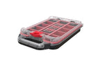 Keter Stack N Rolling Tool Box Modular Storage System 4 Piece - color: Black/Red, size: 4PC System