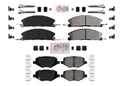 ASD Heavy-Duty Front & Rear Pads for Ford Taurus SHO 2013 2014 2015 2016 2019