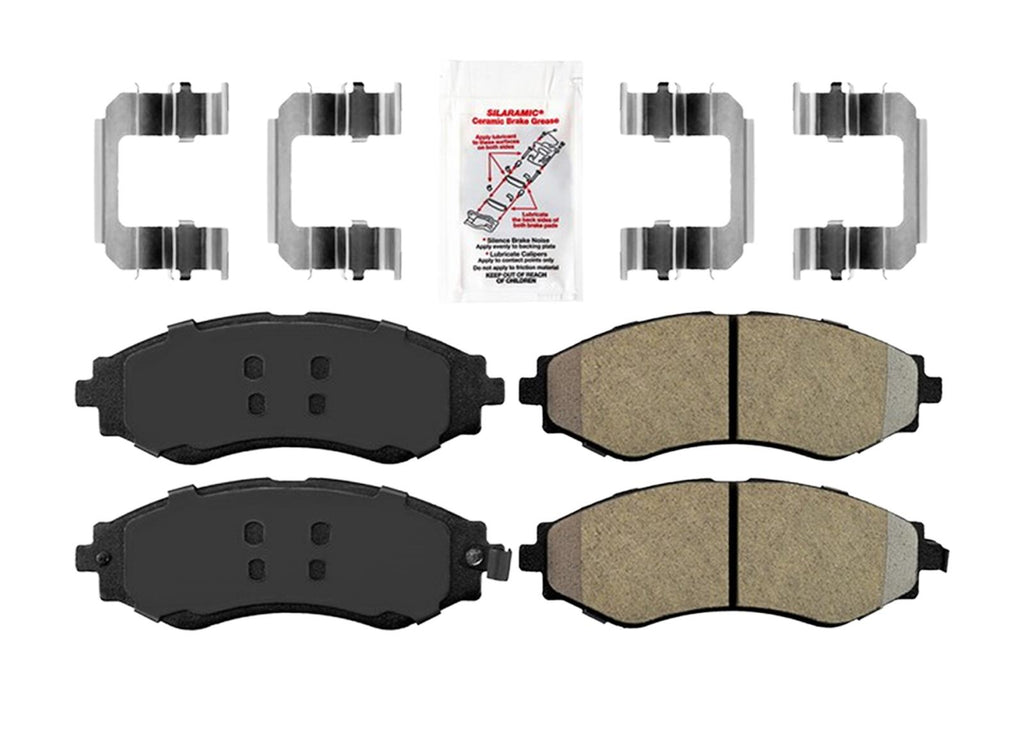 Front Disc Brake Pads Brake Shoes & Hardware for Chevrolet Aveo Aveo5 2004-2013