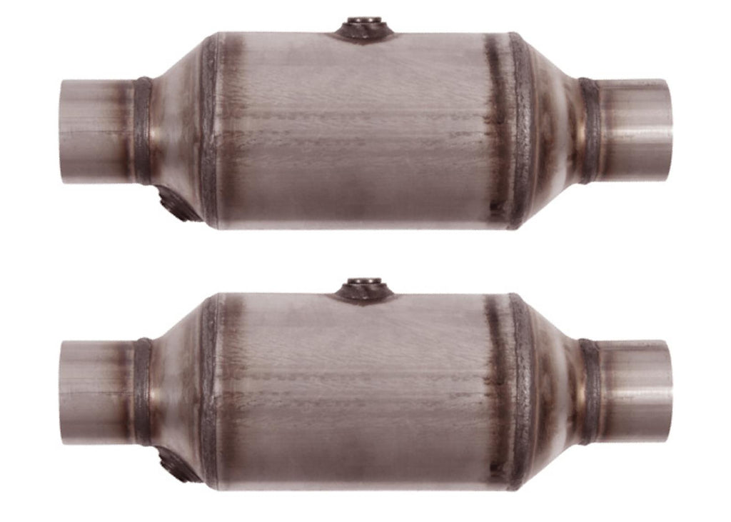 2 Universal Catalytic Converter EPA Approved 2.00" x 15.0 OAL 5" OD Made in USA