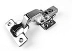 Berta 2-Pack Inset Frameless Soft Close Hinges – 110° 3D Adjustable, Clip-On Concealed European Hinges with Screws for Kitchen, Bathroom, Closet Cabinets – Ideal for Modern Cabinets - size: 2 Pieces