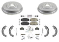 Rear Brake Drums Shoes Cylinders Hardware for Scion xD 2008 2010 2011 2012 2014
