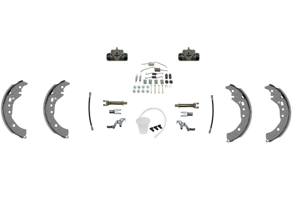 Rear Brake Drums Shoes Cylinders Hardware for Scion xD 2008 2010 2011 2012 2014