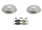 Rear Brake Drums Shoes Cylinders Hardware for Scion xD 2008 2010 2011 2012 2014