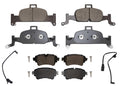 Ft & Rr EPS OE Style Disc Brake Pads For Audi A4 Quattro 2017 2018 2024 338MM