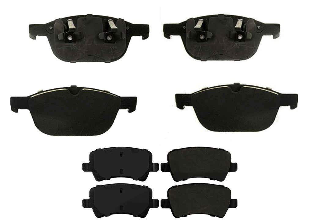 Front & Rear EPS R90 Certified Brake Pads For Volvo XC60 2010 2012 2013 2016