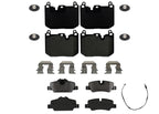 Front & Rear EPS R90 Certified Brake Pads For Cooper John Cooper Works 15-2019