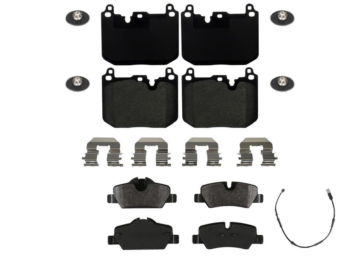 Front & Rear EPS R90 Certified Brake Pads For Cooper John Cooper Works 15-2019