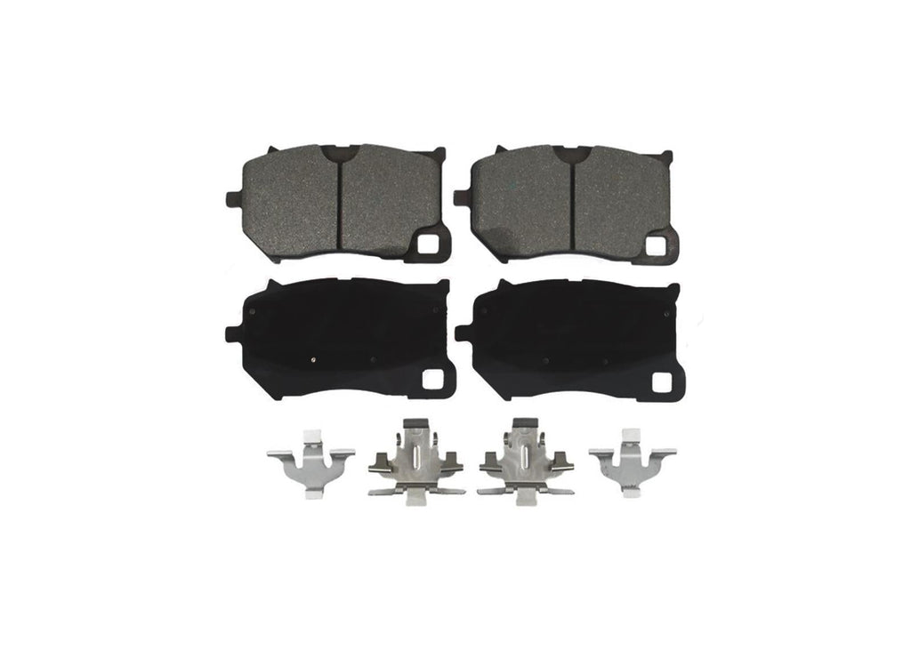 Front & Rear EPS R90 Certified Brake Pads For XC60 22-24 W/ 399MM Front Rotor