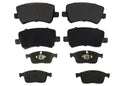 Front & Rear EPS R90 Certified Brake Pad For XC60 16-17 Single Piston Caliper