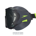 Speedo Unisex-Adult Swim Goggle Biofuse 2.0 - color: Mask Black/Steel