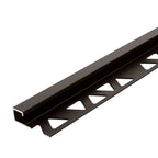 3/8 in. x 96 in. Aluminum Bullnose-Square