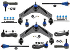 Greaseable Upper Control Arm Ball Joint Out Tie Rod For Chevy Silverado 01-10