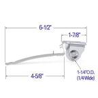 2 Pack Sliding Screen Door Upper Rollers, Nylon Wheels