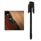 Nuk3y Door Saver 2 II Hinge Pin Stop Fits All 3"" to 4-1/2"" Residential Hinges (Oil Rubbed Bronze) - color: Oil Rubbed Bronze