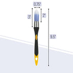 Bates Trim Brush, 0.75 Inch Edge Painting Tool, Trimmer Edger - color: Yellow-black, size: 0.75 inch, 1 Pack