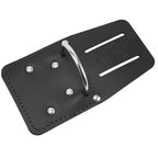 Klein Tools 5456 Leather Hammer Holder with Slotted Connection and Metal Ring - color: Black, size: Pack of 1