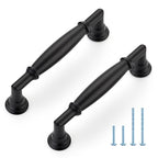 HOME EDIT Matte Black Cabinet Handles 3 Inch Pulls 10 Pack - color: Matte Black, size: 3 inches Hole Center