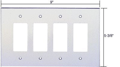 CRL 4X Clear Decora Acrylic Mirror Plate - PMP402