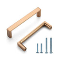 6 Pack 3.75 Inch Champagne Bronze Cabinet Pulls, Kitchen Hardware - color: Champagne Bronze, size: 3.75"/96MM Hole Center, style: 6 Pack