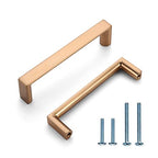6 Pack 3.75 Inch Champagne Bronze Cabinet Pulls, Kitchen Hardware - color: Champagne Bronze, size: 3.75"/96MM Hole Center, style: 6 Pack