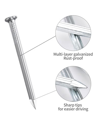 Concrete Nails 1-1/4 Inch for Masonry & Cement Walls - size: 1-1/4 Inch