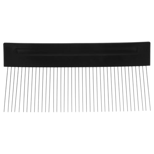 SEWACC Stainless Steel Scarifier - Texture Graining Comb Tool - DIY Wall Paint Scraper for Textured Patterns Plaster Art and Home Decoration Easy to Use
