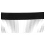 SEWACC Stainless Steel Scarifier - Texture Graining Comb Tool - DIY Wall Paint Scraper for Textured Patterns Plaster Art and Home Decoration Easy to Use