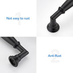 HOME EDIT Matte Black Cabinet Handles 3-1/2 Inch Pulls 10 Pack - color: Matte Black, size: 3-1/2 inches Hole Center